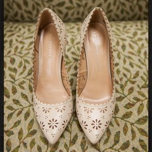 LC Lauren Conrad nude high heels